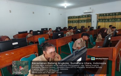 PELAKSANAAN ANBK DI SMAN 1 BATANG ANGKOLA